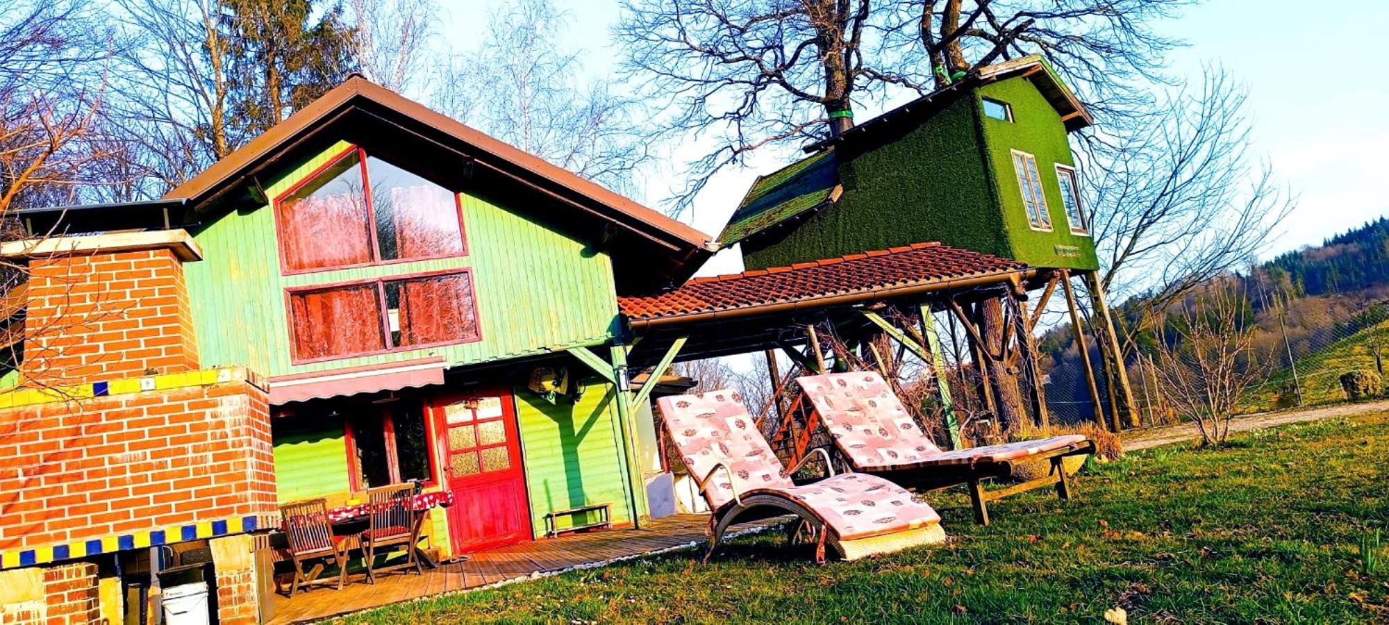 Fairytale Wooden House By Ljubljana Grosuplje Exterior foto