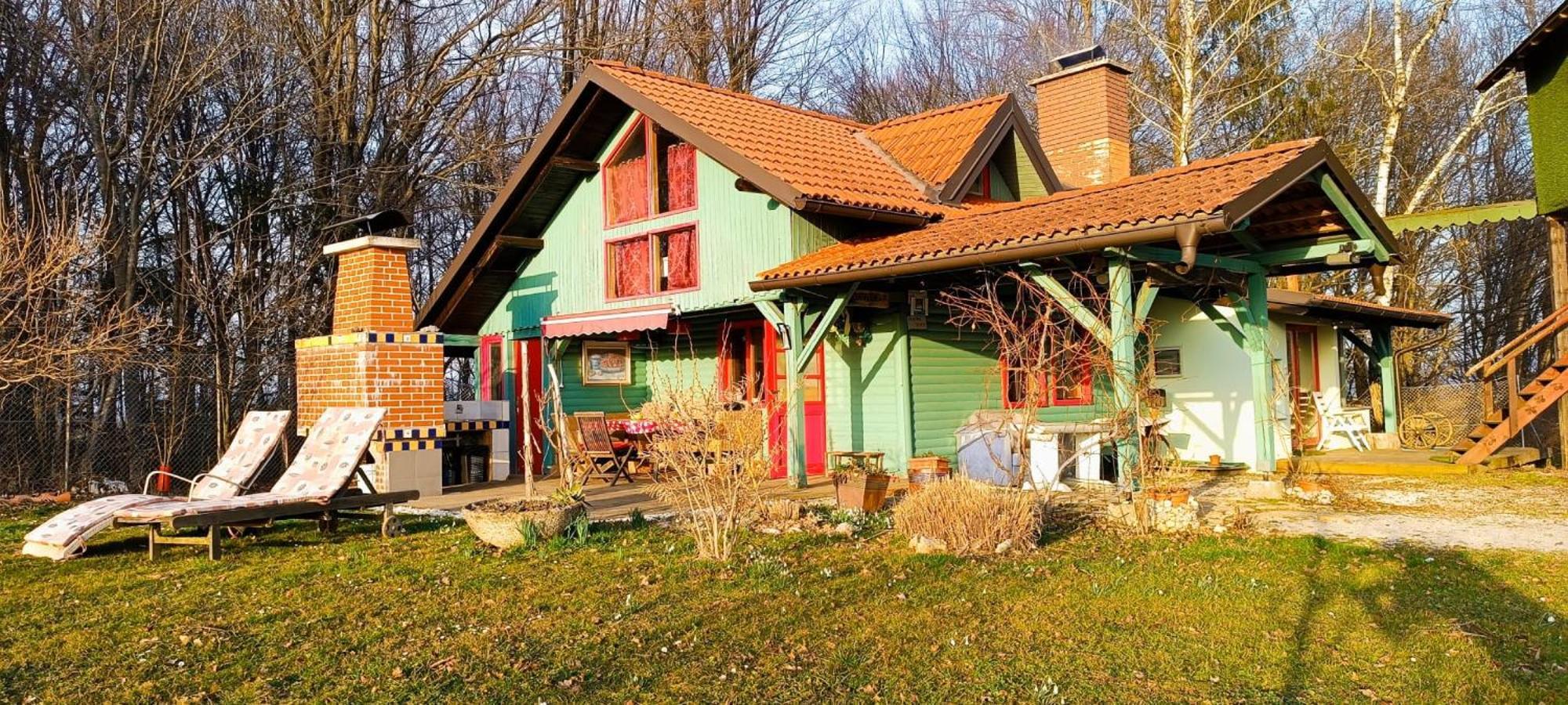 Fairytale Wooden House By Ljubljana Grosuplje Exterior foto